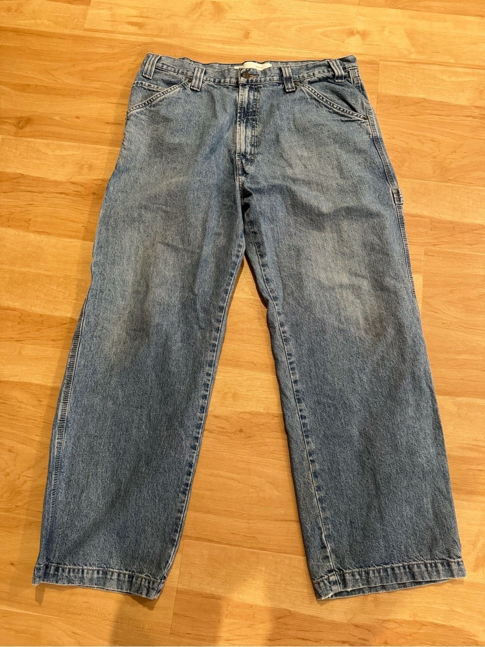 Levi's Signature Carpenter Men's Jeans Light Wash Size 38 x 30